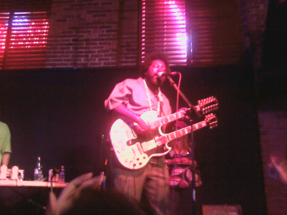 Afroman (Joseph Foreman) performing in concert at the Bank and Blues, 2009